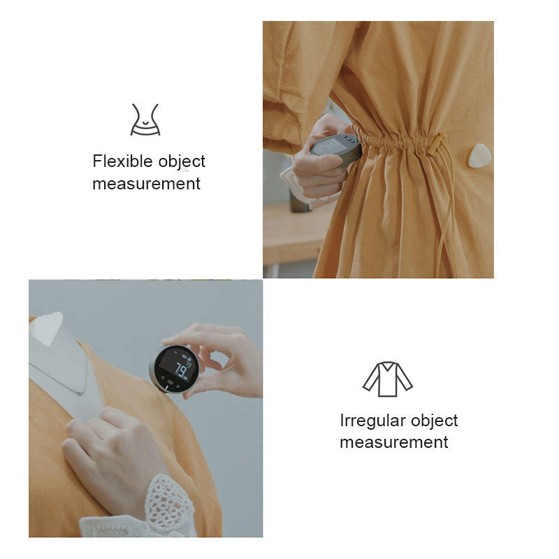 Distance Measuring Instrument |Tape Measure High Definition Digital LCD High Precision Electronic Measuring Ruler Tool
