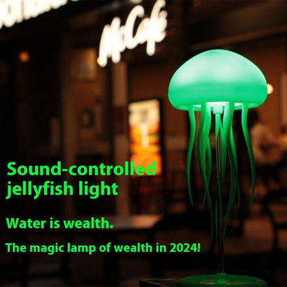 Jellyfish Mood Lamp – Floating LED Designer Lamp – Decorations Smart Table Lamp For Bedside Desk