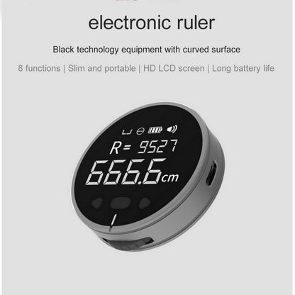 Distance Measuring Instrument |Tape Measure High Definition Digital LCD High Precision Electronic Measuring Ruler Tool